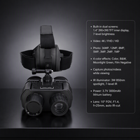 Télescope d'observation nocturne 4K NV8000 à vision nocturne couleur longue portée et champ de vision large pour l'observation de la faune nocturne et la chasse