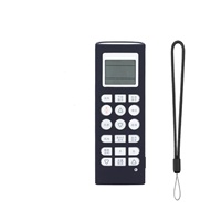 Control Remoto Universal para Aire Acondicionado LG AKB73456109, Protección de Silicona, Diseño Hueco Antideslizante, Luminoso y Grueso