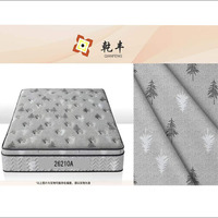 Tissu tricoté imprimé, tissu de matelassage, impression polyester, motif tricot, tissu de matelas, directement de l'usine chinoise