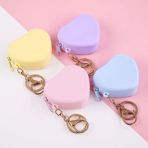 Porte-monnaie en silicone personnalisé avec logo, animaux, petit portefeuille pour la monnaie, porte-clés mignon pour femmes, mini sac à monnaie pour cadeaux promotionnels - Product Image 4