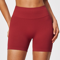 Shorts de sport Maitu, style nouveau, coupe ajustée, sans coutures, extensibles, pour la course à pied, entraînement, effet fesses galbées.