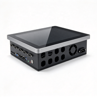 Komputer Layar Sentuh Terintegrasi 12,1 Inci Tahan Air IP65 Multi Port COM RS485 RS232 Tanpa Kipas Panel PC Sentuh Industri