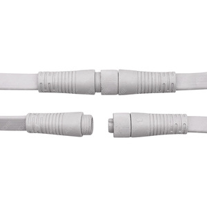 M8 5 พินขั้วต่อกันน้ำสายรัดสายเคเบิลแบบแบนสำหรับอุตสาหกรรม PLC ตู้ฉนวน PVC ตัวนำทองแดงบริสุทธิ์ IP65 - Product Image 3
