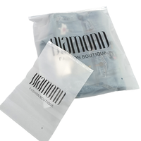 Sacs d'emballage personnalisés avec logo, en PE recyclable, écologiques, à fermeture éclair coulissante, de différentes tailles, noirs mats, pour chaussures