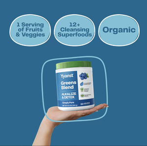 Polvo desintoxicante de vitaminas y minerales de alta calidad, verde, sin azúcar y sin gluten, que apoya la salud inmunológica. - Product Image 3