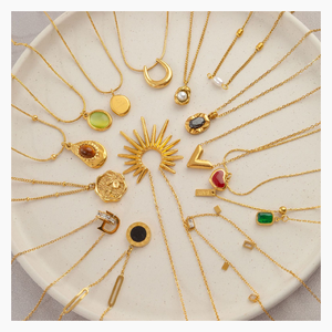 Romantique à la mode en acier inoxydable plaqué or Ins Style Valentine opale coquille collier de perles nouvelle mode pendentif bijoux - Product Image 2