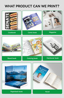 Impression de livres reliés personnalisés de haute qualité, fournisseur d'édition de livres, impression de brochures