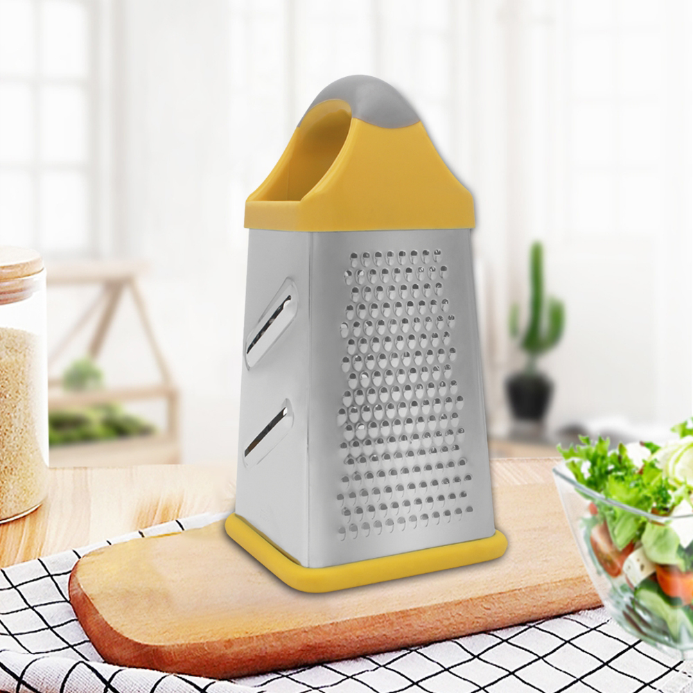 amazon top seller products high quality stainless steel sharp cheese grater vegetable grater with container box