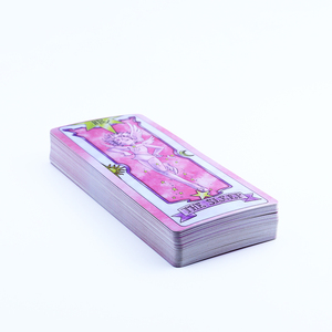 Vente en gros Japon Anime carte magique fille <span class=keywords><strong>Sakura</strong></span> paquet transparent de germination paquet loup carte de collection anime - Product Image 2