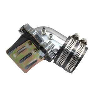 Nuevo Reemplazo de Interfaz de <span class=keywords><strong>Carburador</strong></span> de Acero Inoxidable y Goma para Scooter <span class=keywords><strong>Yamaha</strong></span> <span class=keywords><strong>JOG</strong></span> <span class=keywords><strong>50CC</strong></span>/90CC BWS100 de 2 Tiempos - Product Image 1