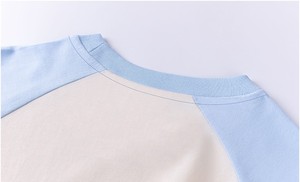 T-<span class=keywords><strong>shirt</strong></span> Oversize en Coton Lourd 240 GSM à Manches Raglan et Contraste, Personnalisable avec Logo OEM, pour Hommes et Femmes, Vente en Gros, <span class=keywords><strong>Lot</strong></span> d'Été - Product Image 5
