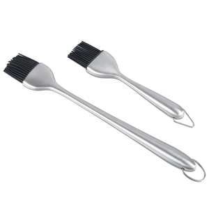 Herramientas para barbacoa de acero inoxidable <span class=keywords><strong>304</strong></span>, cepillo para parrilla, accesorios para hilvanar barbacoa, utensilios, cepillo de aceite de acero, juego de herramientas para barbacoa para acampar al aire libre - Product Image 1