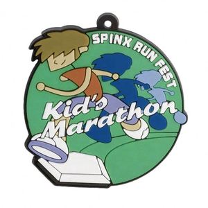 Medalla Deportiva Personalizada de Silicona Suave de PVC para Niños - Product Image 4
