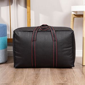 Bolsa de Almacenamiento para Edredones de Algodón, Rectangular, Gran Capacidad, a Prueba de Polvo, Bolsa de Mudanza, Bolsa de Transporte para Dormitorio Estudiantil, Organizador de Equipaje - Product Image 1