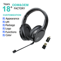Auriculares OEM 2.4G con Micrófono, USB de 3.5 mm, Auriculares Oficiales para Call Center, Cancelación de Ruido Ambiental