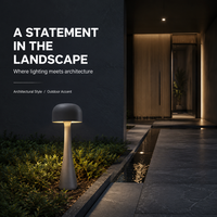 Lumière de jardin haute luminosité, éclairage large surface, contrôle à distance par application, réglage intelligent pour les développeurs immobiliers commerciaux