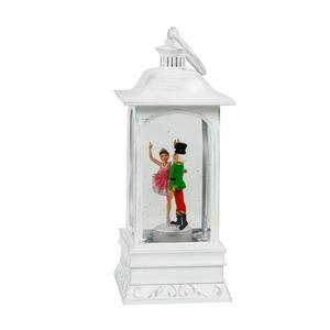 Lanterne de Noël MELODY Scène de <span class=keywords><strong>ballet</strong></span> <span class=keywords><strong>Casse</strong></span>-<span class=keywords><strong>Noisette</strong></span> avec paillettes tournoyantes, LED et boule à neige rotative - Product Image 4