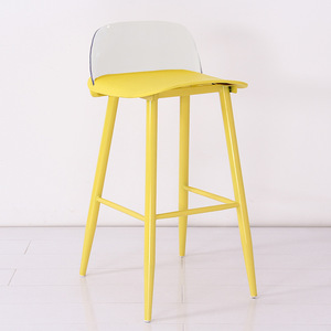 Luxury Nordic Modern Minimalist High-Legged Bar <b>Stools</b> PP Carbon Steel Frame Durable Strong Commercial Use Chairs <b>Dining</b> Coffee - Product Image 6
