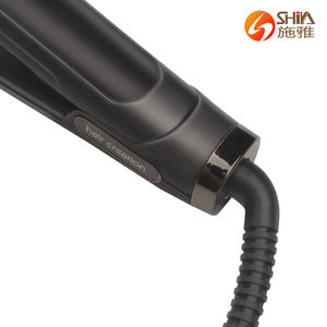 Pelo herramientas titanio y cerámica mejor de hierro plano 2 en 1 plancha de pelo y <span class=keywords><strong>rizador</strong></span> para cabello <span class=keywords><strong>afro</strong></span> voltaje dual - Product Image 6