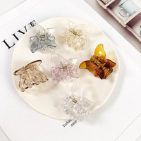 Épingle à cheveux papillon, épingle à cheveux pour femmes, pince latérale, simple et à la mode, accessoires pour la tête,