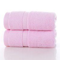 Towels Made of Bamboo Fiber, Soft and Absorbent, Plain Color