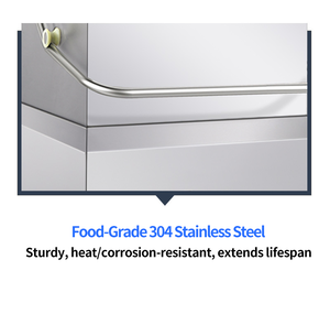 <span class=keywords><strong>Lave</strong></span>-<span class=keywords><strong>vaisselle</strong></span> électrique <span class=keywords><strong>professionnel</strong></span> en acier inoxydable pour restaurants, usage industriel, capacité de 10 couverts, écoénergétique - Product Image 3