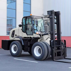 Powston High Power 3 Ton All Terrain Diesel Heftruck 4WD Hydraulisch Nationale IV Emissien 4M Hefhoogte Boerenheftruck CE - Product Image 2