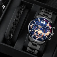 Montre de luxe pour homme LP11, bracelet en acier 20 mm, cadran à quartz, affichage du calendrier, montres à bas prix, cadeaux