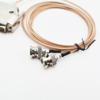 Adaptateur coaxial RF personnalisé à prix d'usine, connecteur BNC vers DB25 mâle avec câble RG316 RG178, modèle XD-CA90008