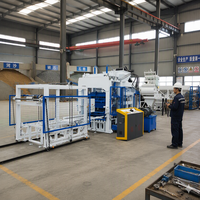 Machine à briques entrecroisées QT10-15, machine à fabriquer des blocs entièrement automatique