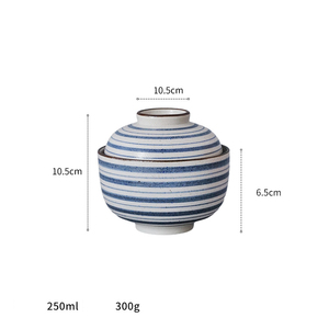 High Quality Small <b>Ceramic</b> Ball Type Stew <b>Pot</b> and Dessert Bowl with Lid for Parties - Product Image 2