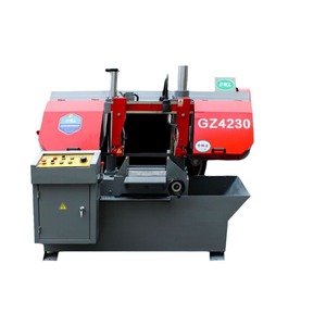 Used GZ4230 Double Column Band <b>Saw</b> Hydraulic Clamping Stable Feeding Machine For Round Steel Square Tube Profile Cutting - Product Image 5