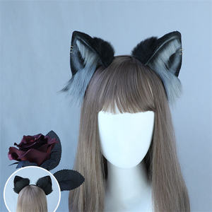 Chat <span class=keywords><strong>cheveux</strong></span> cerceau anime en peluche cosplay fête diffusion en direct accessoires coiffure <span class=keywords><strong>cheveux</strong></span> accessoires - Product Image 3