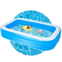 Piscine familiale gonflable hors sol, grande piscine gonflable pour enfants et adultes, jardin, fête en plein air
