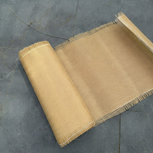 Matériau en maille tissée carrée artisanal pour meubles, armoires, portes et projets de bricolage - Product Image 1