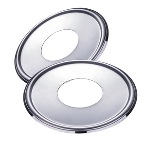 Tùy Chỉnh Thép Không Gỉ Vuông Sàn Bài Mặt Bích Cơ Sở Bìa SS 304 Trang Trí Bìa Cho Dọc Thép Không Gỉ Lan Can Phụ Kiện - Product Image 3