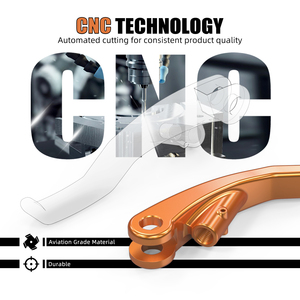 Levier d'embrayage court NICECNC à deux doigts en aluminium pour <span class=keywords><strong>KTM</strong></span> <span class=keywords><strong>690</strong></span> Enduro R/SMC R <span class=keywords><strong>2014</strong></span> 2015-2022 2023 - Product Image 2