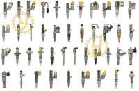 Injecteur de carburant 6D170-3 Moteur 6560-11-1414 6560-11-1412 4902828 pour Komatsu Cummins SAA6D1703 QSK23 Moteur Injecteur