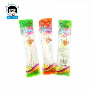 <span class=keywords><strong>Prix</strong></span> d'usine <span class=keywords><strong>barbe</strong></span> à <span class=keywords><strong>papa</strong></span> multicolore doux long arc-en-ciel guimauve bâton bonbons - Product Image 5