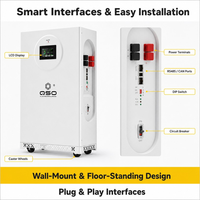 Produit Tendance 2027 EU Polski Bank Energii 48V 314Ah 16KWH Pack de Batteries Lithium LiFePO4 avec BMS Intelligent 200A pour Photovoltaïque