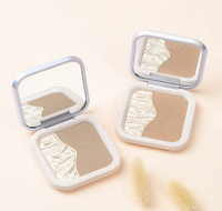 Kit de maquillage de palette de contour de surligneur avec surligneur de visage miroitant et bronzant de contour de finition mate pour l'étiquetage personnalisé du corps