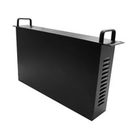 Boîtier de serveur de montage en rack en tôle, fabrication de châssis d'amplificateur audio PCB de bureau personnalisé de 19 pouces 1U 2U 3U 4U, IP54