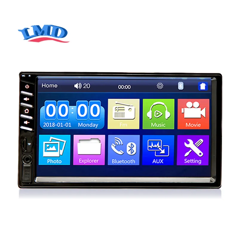 2Din Autoradio Player Stereo Touchscreen HD Multimedia Player Auto 7 Zoll <span class=keywords><strong>MP5</strong></span>/FM Player mit Rückfahr kamera