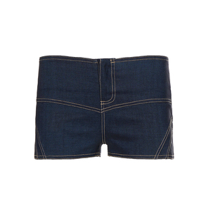 Butterfly Embellished Faux Denim Low Rise Shorts Women Streetwear Hot Summer Shorts - Product Image 6