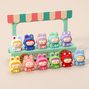 C & J Yanye 발광 블라인드 백 서프라이즈 신비한 상자 릴리스 DIY 보석 열쇠 고리 장식품 귀여운 크림 접착제 수지 액세서리 - Product Image 5