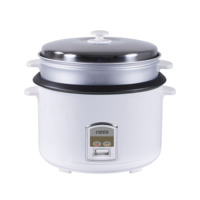 Autocuiseur Électrique Automatique 2,2 L 1600 W avec Cuve Amovible Antiadhésive, Tasse à Mesurer et Spatule