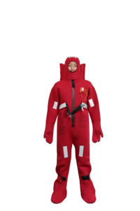 منتجات سلامة المياه ، بدلة حرارية منقذة للحياة ، بدلة غمر الإنقاذ العائمة في حالات الطوارئ - Product Image 2