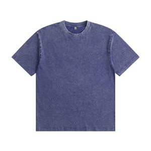 <span class=keywords><strong>T</strong></span>-shirt homme rétro délavé, coupe lourde, grande taille, épaules tombantes, <span class=keywords><strong>t</strong></span>-shirts de marque pour hommes, prê<span class=keywords><strong>t</strong></span> pour les marché<span class=keywords><strong>s</strong></span> US et UE, vente en gros - Product Image 2