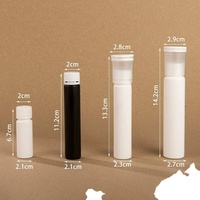 Flacon mince en plastique PP PET de qualité médicale avec bouchon à vis inviolable, disponible en 10ml, 20ml, 25ml, 30ml, 50ml, idéal pour le sirop de collagène et les herbes.