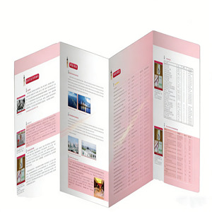 Impression offset personnalisable pour brochure pliée, dépliant, <span class=keywords><strong>livret</strong></span> avec papier d'art - Impression de livres sur mesure - Product Image 3